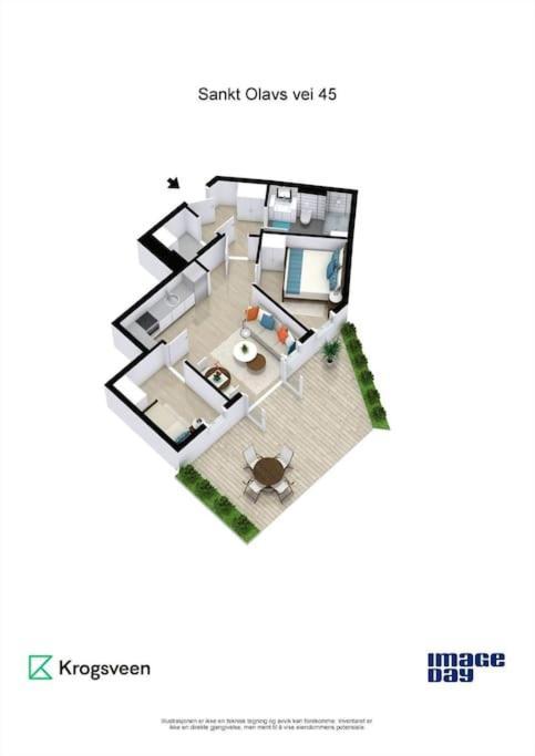 Apartamento Moderne Solrik - Gratis Lading/sentralt